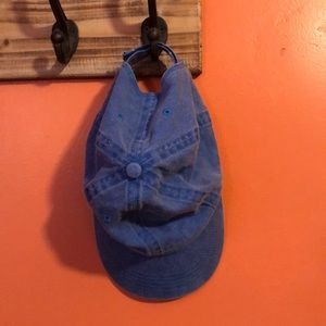 Unisex denim ball cap for sale.  In good condition with no stains or tears